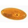 Fanale laterale LED 24V ARANCIO BUS , 3 led laterali