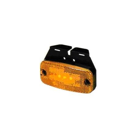 Fanale Laterale Hella LED 24V CON SUPPORTO , 2 led laterali