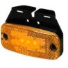 Fanale Laterale Hella LED 24V CON SUPPORTO , 2 led laterali