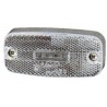 Fanale LED 24V ROSSO, 2 led centriali