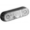 Fanale piccolo LED 24V luce effetto ghiaccio, 3 led centrali