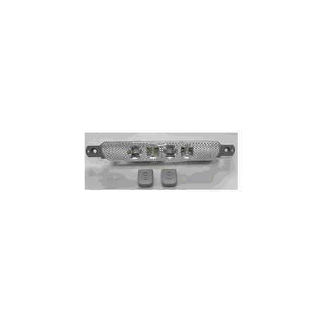 Fanale PIATTO 4 LED FISSAGGIO 2 VITI 24V C/ALETTA