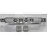 Fanale PIATTO 4 LED FISSAGGIO 2 VITI 24V C/ALETTA