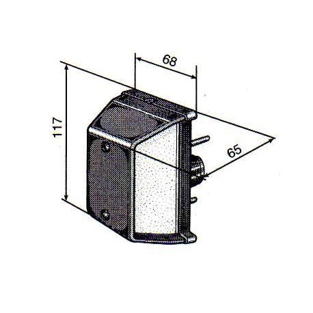 Fanalino Targa Viberti