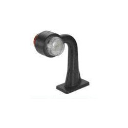 Fanale curvo Tondo LED 24V. 8 led