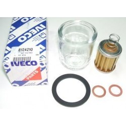 Kit filtro bicchiere vetro Iveco 190