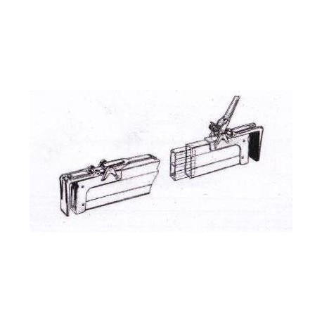 Load stops for curved pliers