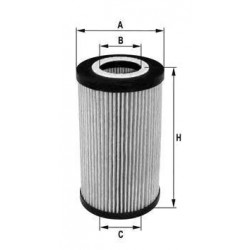 Oil filter A3/A4 GALAXY PASSAT GOLF IV / BORA 1.9 TDI engines-SDI