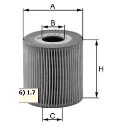 Oil filter Class A