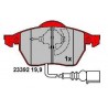 Pattini Anteriori GOLF IV/GOLF V/AUDI A3 CON 1 SEGNALATORE