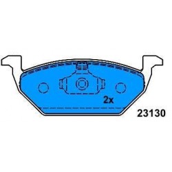 Front Brake pads Golf IV/BORA/OCTAVIA/FABIA without warning