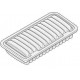 Air Filter Toyota Yaris 1.0 Yaris 1.3 16v from 1999 from 2002 from 2005 Aygo 1.0