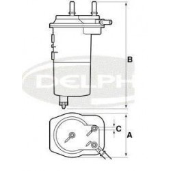 Fil. gas. Renault Clio/Kangoo/Trafic Nissan Almera/Micra Sensore