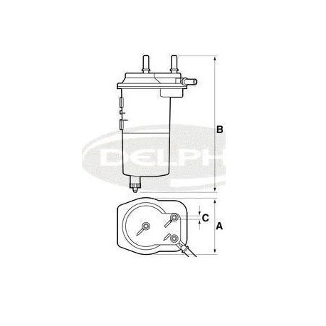 Fuel filter Renault Clio/Kangoo/Traffic Nissan Almera/Micra sensor