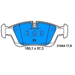 Front brake pads BMW S3