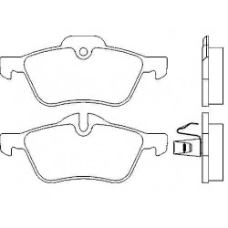 Front brake pads MINI ONE