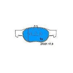 Pattini ANTERIORI FIAT PUNTO 93 1.7 TD FIAT PUNTO 99 1.2 16V LANCIA Y 