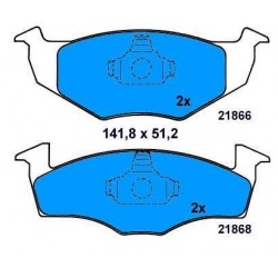 Front Brake pads POLO/GOLF III /VENTO/IBIZA