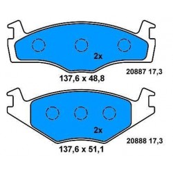 Front Brake pads GOLF/POLO/JETTA