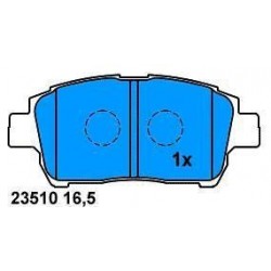 Front Brake pads YARIS FROM 99 TO 2003