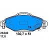 Pattini Anteriori YARIS 1.0 16v 1999 YARIS 1.4D  2001 YARIS 1.0 16V 2003