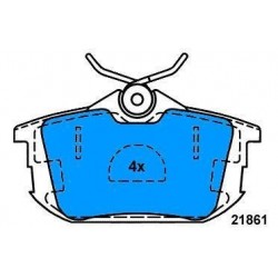 Pattini Posteriori SMART FORFOUR 1.1.-1.3-1.5-1.5 CDI