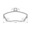 Front Brake pads ROVER 200-400 FROM 90 TO 95