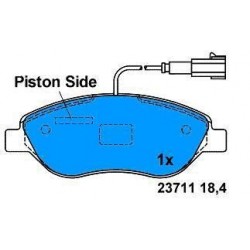 Pattini Anteriori STILO JTD 140cv BRAVO 2007