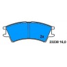 Front brake pads ATOS for ventilated discs