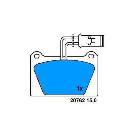 Rear Brake pads Class A