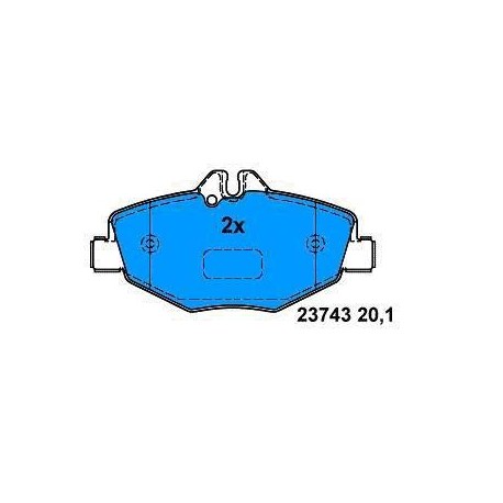 Front Brake pads CLASS E