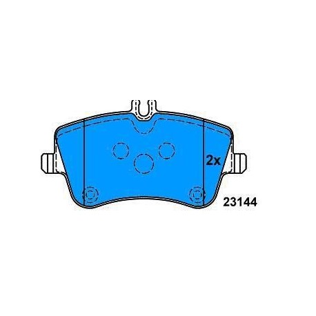 Front Brake pads MERCEDES CLASS C SINCE 2000