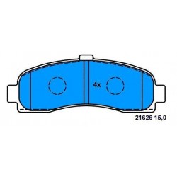 Front Brake pads NISSAN MICRA FROM 1992 TO 2002