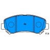 Front Brake pads NISSAN QUASQUAI