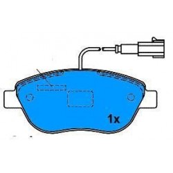 Front Brake pads CORSA D