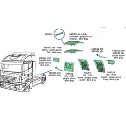 CALOTTA PARAFANGO POSTERIORE STRALIS TRATTORE