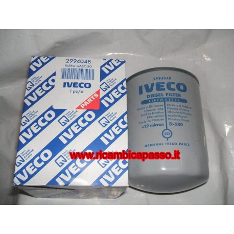 filtro gasolio sul motore IVECO STRALIS