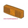 plastica fanale arancio rettangolare