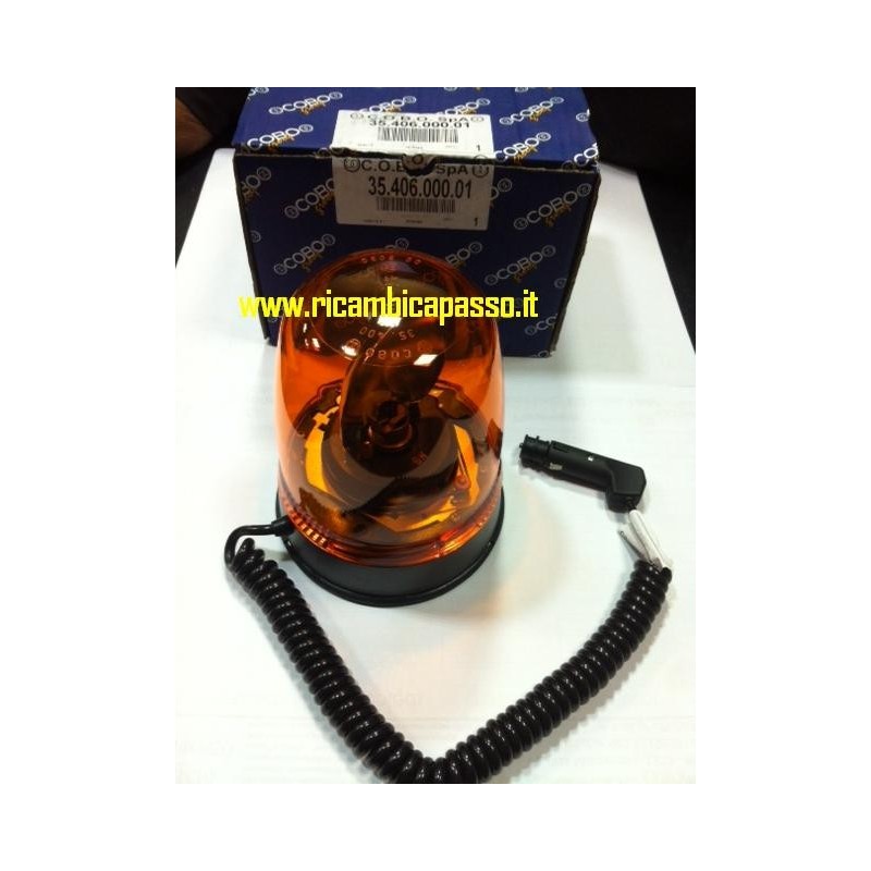 Barra Lampeggiante Strobo 48led 12-24v Base Magnetica Giallo Emergenza Soccorso 16 Giochi Di Luce - Foto 4