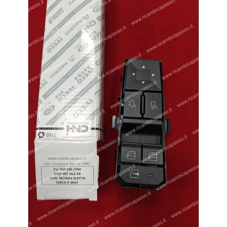 MOSTRINA INTERRUTTORI ALZACRISTALLI IVECO S-WAY